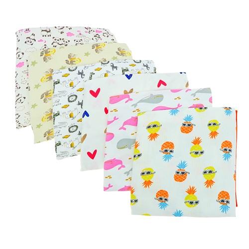 Karaca Bebe Desenli Kenar Biyeli Penye Kundak 0-1 Yaş