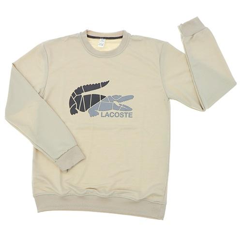 Lacoste 2020 Erkek 2 İp Lacoste Baskılı Sıfır Yaka Sweat S-2XL
