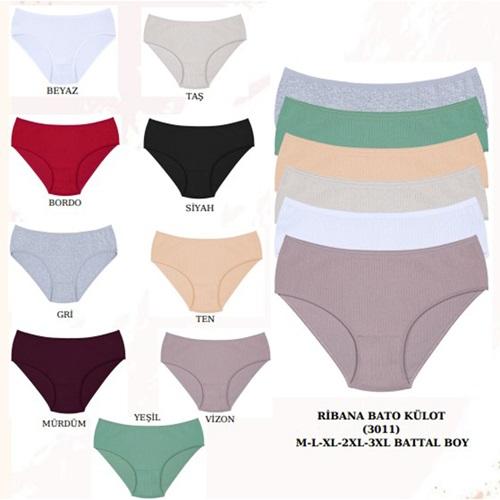 Huma One 3011 Bayan Battal Koton Derbi Ribana Bato Külot