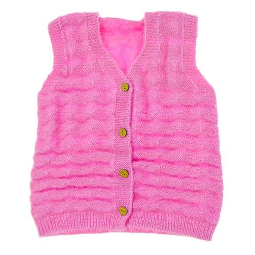 Faden Kız Çocuk Yumoş Yelek 2-4 Yaş