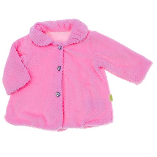 Tufitto 1562 Kız Çocuk Peluş Düğmeli Mont 1-3 Yaş