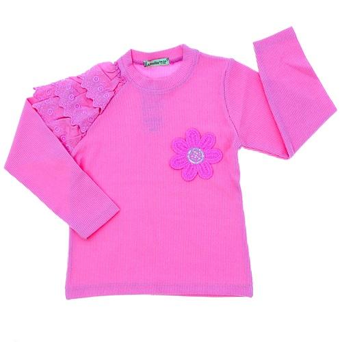 Almila 1683 Kız Çocuk Fitilli Kol Tüllü Fiyonk Sweat 9-12 Yaş