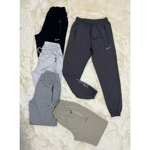 Helen Erkek 010 Kompak Nıke Baskılı Paça Lastikli Cepli Eşofman Alt S-2XL