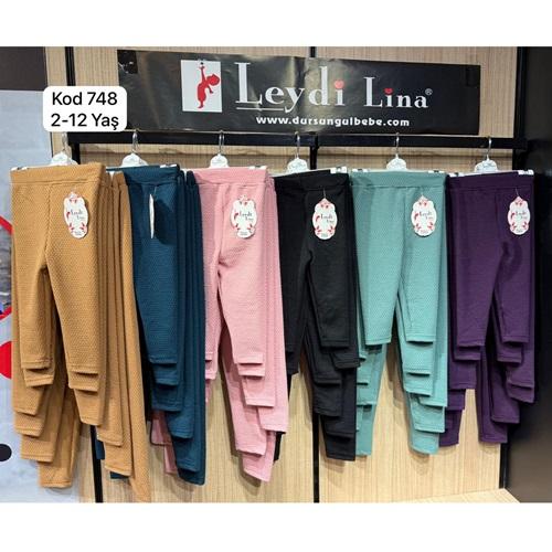 Gül Bebe 748 Kız Çocuk Zerda Dar Paça Tayt 2-12 Yaş (6 Lı)