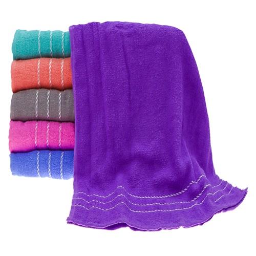 Durul 436 Ayçiçeği Nakışlı El Yüz Havlusu Ebat 40x75cm