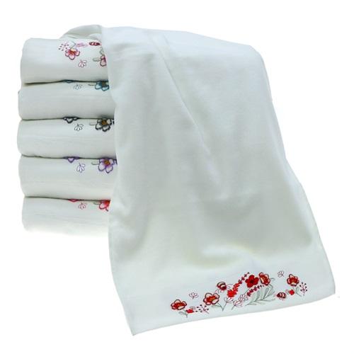 Orkidem 1075 Tafting Nakışlı El Yüz Havlusu 50x90cm