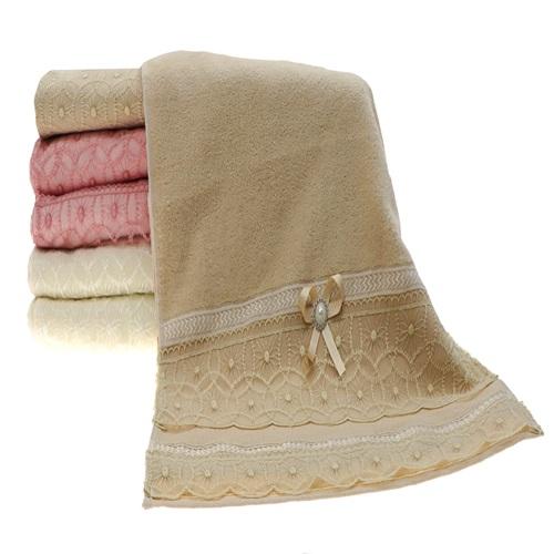 Orkidem 1041 Fiyonk Dantelli El Yüz Havlusu 50x90cm