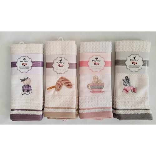 Bulteks Nakışlı Mutfak Havlusu Peçete 30X50 Cm