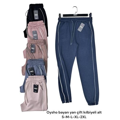 Srt 2277 Erkek Modal Biyeli Lastik Paça Eşofman Alt S-2XL
