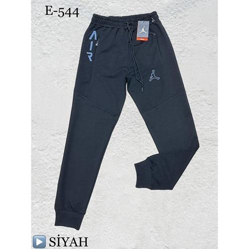 Atrax E-544 Erkek Kompak Baskılı Ribana Paça Eşofman Alt S-2XL