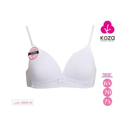 Koza 80050-30 Kız Çocuk Düz Alıştırma Sütyen