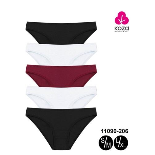 Koza 11090-206 Bayan Penye Düz 5 li Bikini