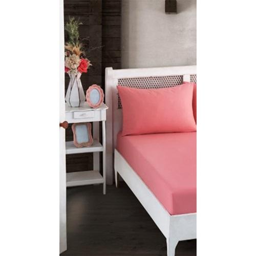 Acar Tek Kişilik Düz Lastikli Çarşaf 100x220X 50X70 Cm