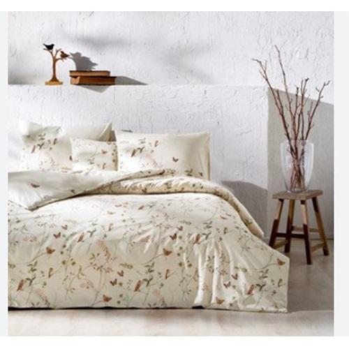 Berceste Çift Kişilik Desenli Nevresim Takımı 180x240X 50X70 Cm