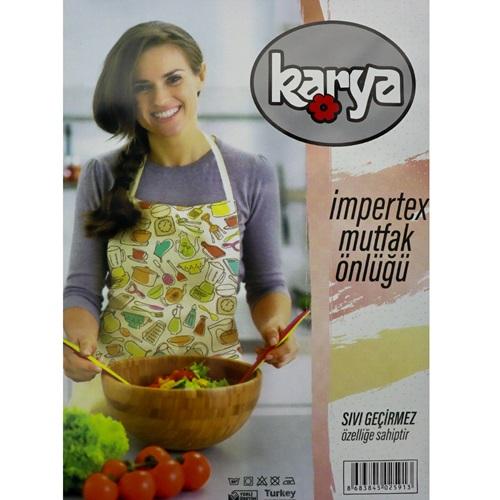 Karya İmpertex Pvc Sıvı Geçirmez Mutfak Önlüğü (20 Li)