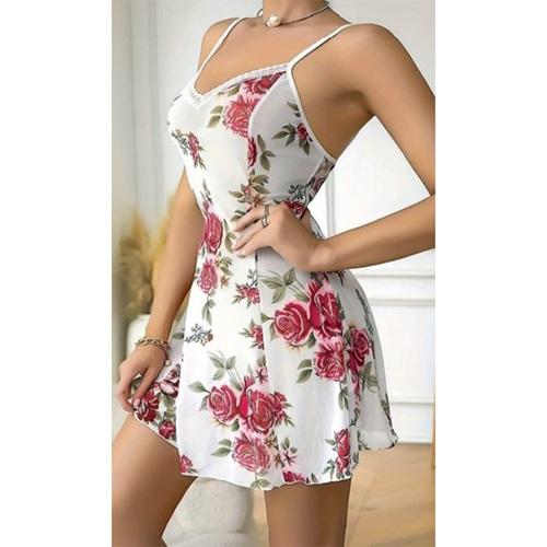 NightLight 3691 Bayan Tül Fantazi Kısa Gecelik