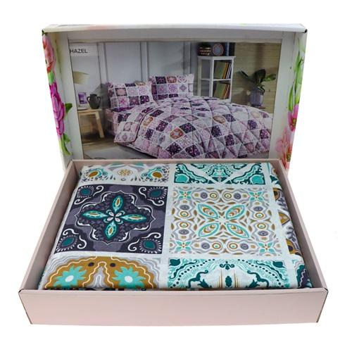 Düş Ağacı Hazel Desenli Çift Kişilik Nevresim Takımı 200X220 CM