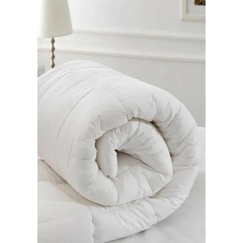 Çiçekçi Çift Kişilik Microfiber Düz Silikonlu Yorgan