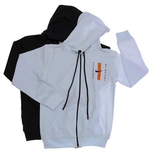 Nıke 10508 Erkek Çocuk Kompak Versatıle Baskılı Fermuarlı Kapşonlu Sweat 7-11 Yaş