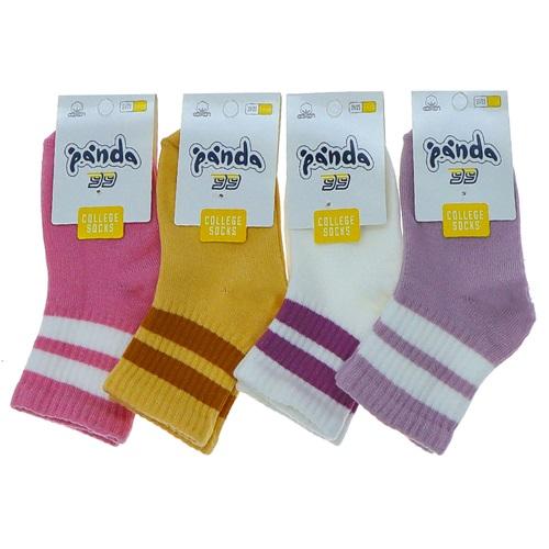 Panda P10 Kız Çocuk Kolej Mevsimlik Soket Çorap