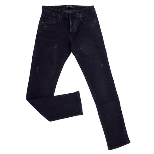 Gri Jeans 2505 Erkek Füme Yıpratma Slim Fit Kot Pantolon 30-38 (8 Li)