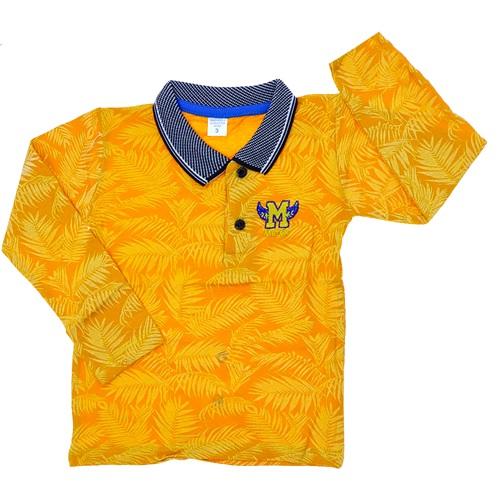 Sadık Erkek Çocuk Penye Desenli Yakalı Sweat 8-10 Yaş