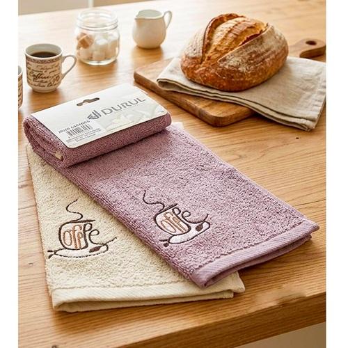 Durul 653 Capanos 2 Lı Nakışlı Mutfak Havlusu 30X50 Cm