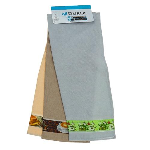 Durul 173 Aysun Baskılı Mutfak Peçetesi 60X65 Cm (3 Lü)