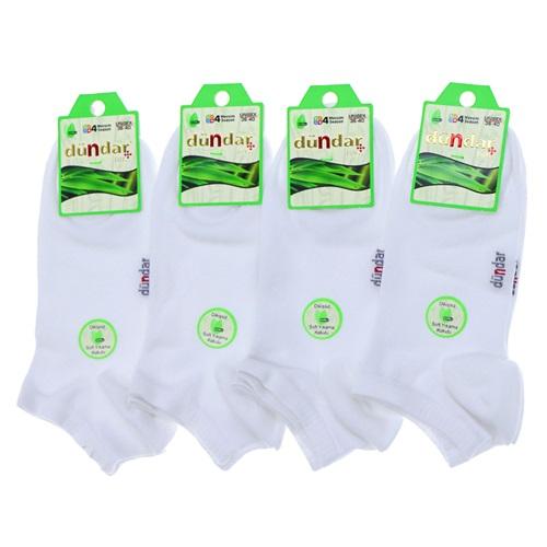 Dündar 0645 Erkek Unisex Bambu Likralı Dikişsiz Patik Çorap