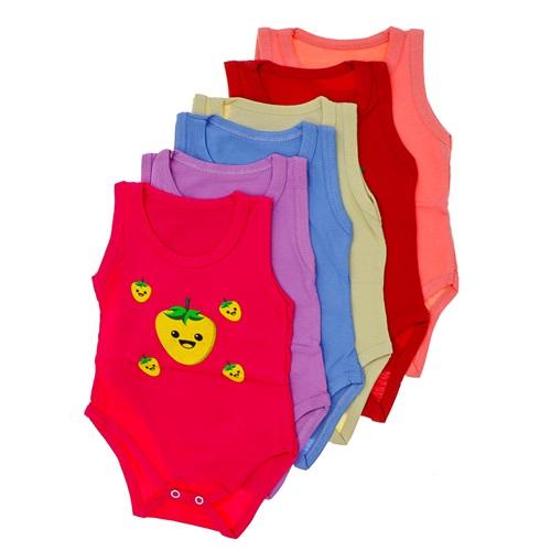 Emek Bebe Penye Baskılı Çıtçıtlı Askılı Badi 1-6 Ay