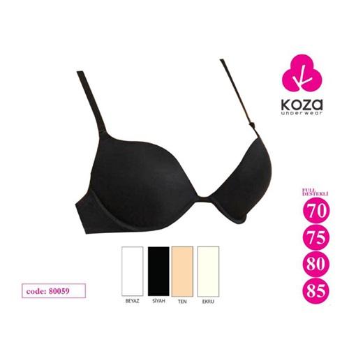 Koza Soft 80059 Bayan Balenli Full Destekli Klasik Sütyen 70-85
