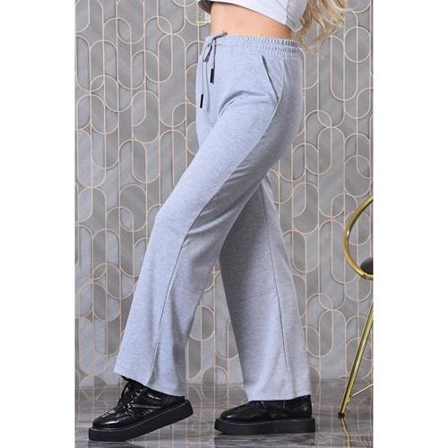 Oysho 0358 Bayan Kompak Penye Oysho Baskılı İspanyol paça Eşofman Alt S-2XL