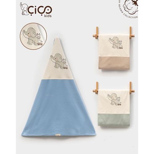 Çİço Kids 7093 Bebe Penye Raporlu Baskılı Battaniye 0-1 Yaş