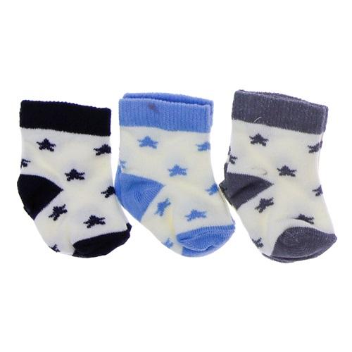 Fındık 8067 Erkek Bebe Likralı Soket Çorap 12 Li