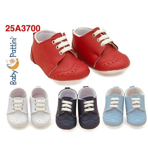 Baby Pattini 24A3700 Erkek Bebe Deri Makosen İlk Adım Ayakkabı 6-12 Ay (12 Li)