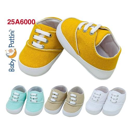 Baby Pattini 24A24600 Erkek Bebe Klasik Canvas İlk Adım Ayakkabı 6-12 Ay (12 Li)