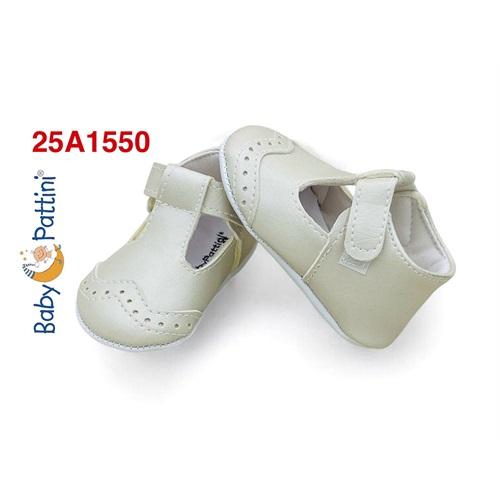 Baby Pattini 2A1550 Kız Bebe Uzun Sedef Mevlüt Babet İlk Adım Ayakkabı 6-12 Ay (12 Li)