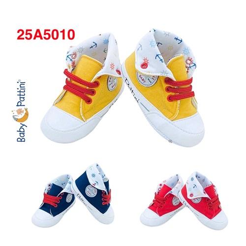 Baby Pattini 25A5000 Bebe Denizci Konçlu Convers İlk Adım Ayakkabı 6-12 Ay (12 Li)