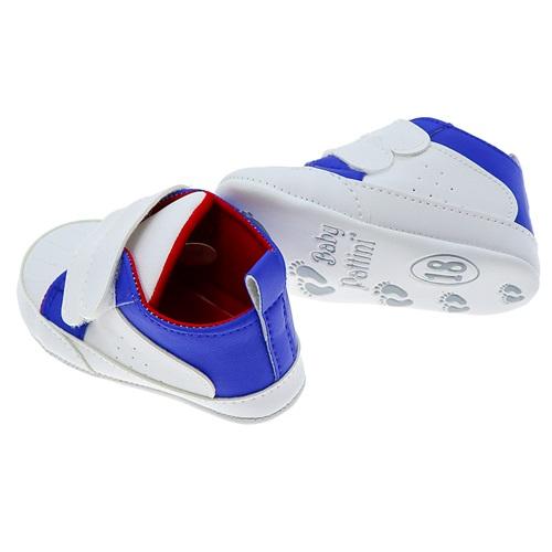 Baby Pattini 24A2150 Erkek Bebe Cırtlı Spor İlk Adım Ayakkabı 6-12 Ay (12 Li)