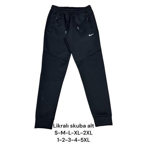 Erkam 12045 Erkek Çocuk Genç Scuba Nıke Baskılı Açık Paça Eşofman Alt 13-16 Yaş