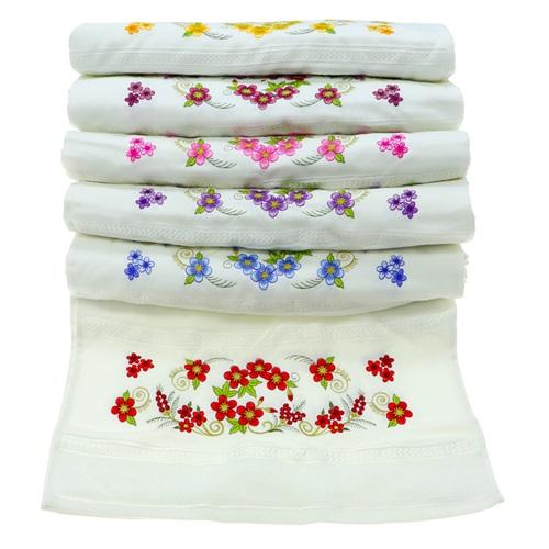 Orkidem 1031 Kadife Boşluklu Nakışlı El Yüz Havlusu 50x90cm