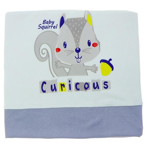 Ahmet Can Btn 910 Bebe Penye Sevimli Sincap Baskılı Battaniye 0-1 Yaş