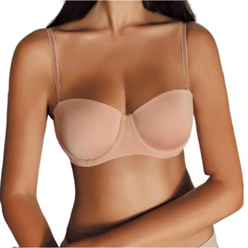 Venedys 3600 Bayan Basıc Straplez Dolgusuz Balenli Sütyen 75-90