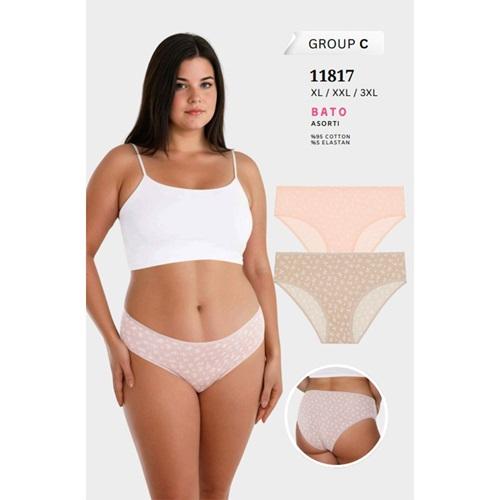 Berrak 11857 Bayan Penye Desenli Bato Külot XL-3XL