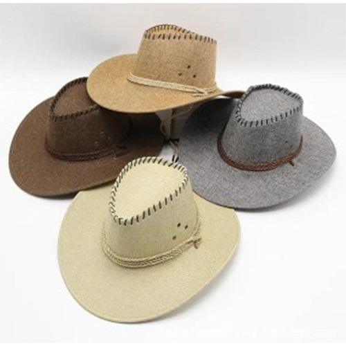 Hertex 22-1 Erkek İpli Kovboy Şapka