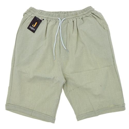 Cml 110 Erkek Battal Keten Düz Arka Flato Cepli Şort 2XL-6XL (4 Lü)