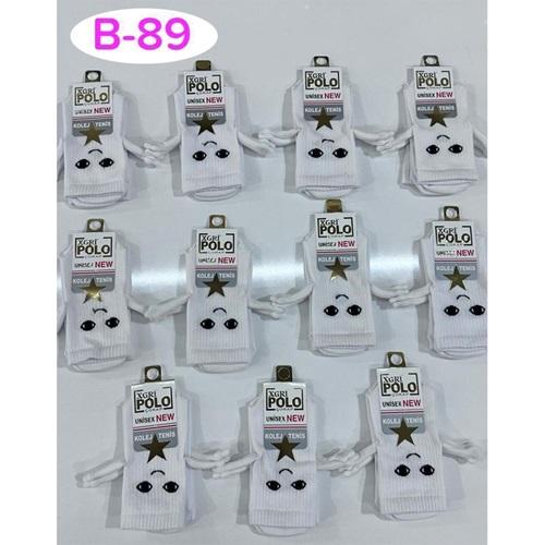 XGri Polo B-89 Unisex Likralı Halay Çeken Çorap