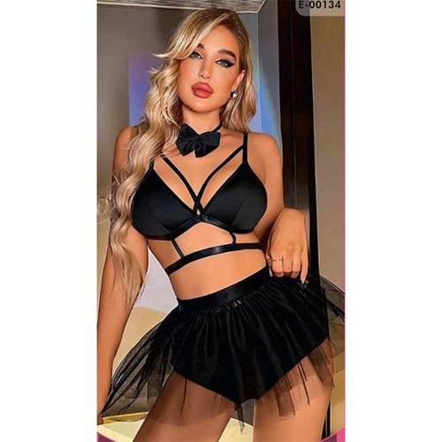 Jesıca Bella E-00134 Bayan Tül Fantazi Kostüm Gecelik