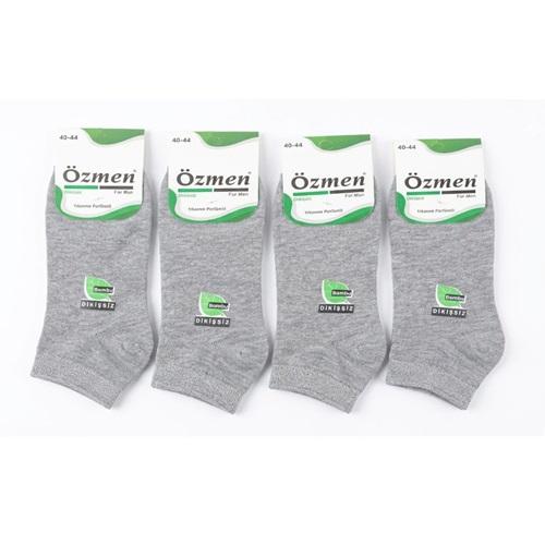 Özmen 1719 Erkek Bambu Dikişsiz Patik Çorap