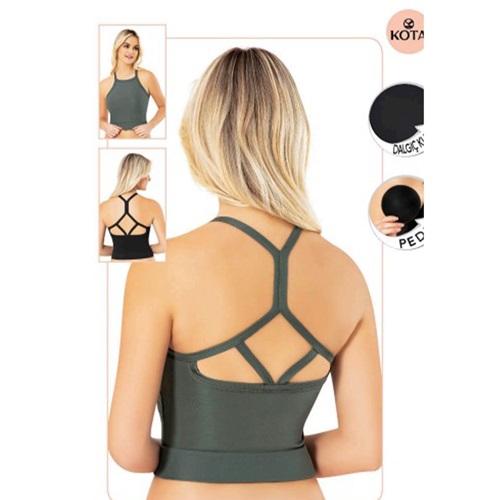 Kota 6803 Bayan Dalgıç Modelli Pedli Krop